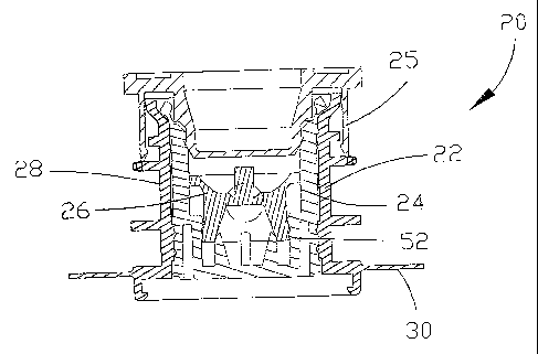 A single figure which represents the drawing illustrating the invention.